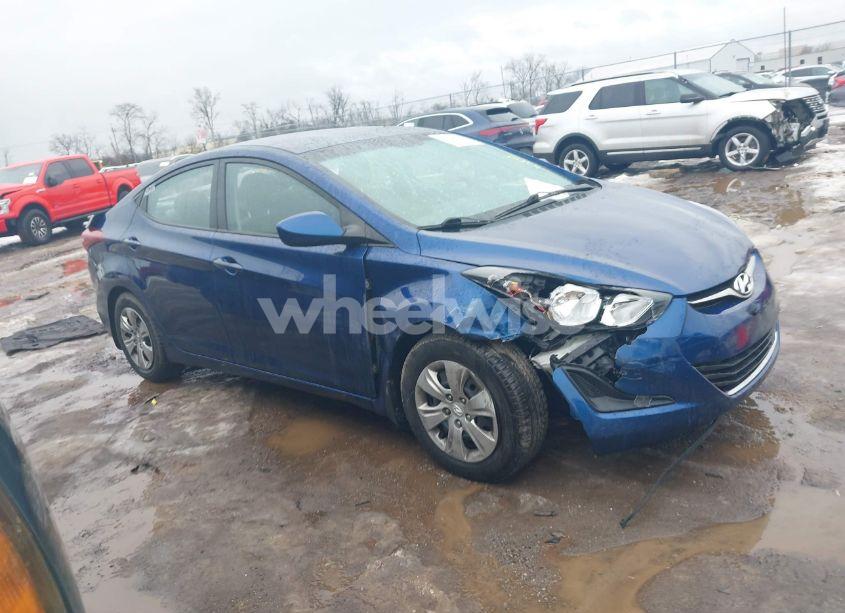 Photo 14 of 2016 Hyundai Elantra SE (VIN 5NPDH4AE6GH719004)