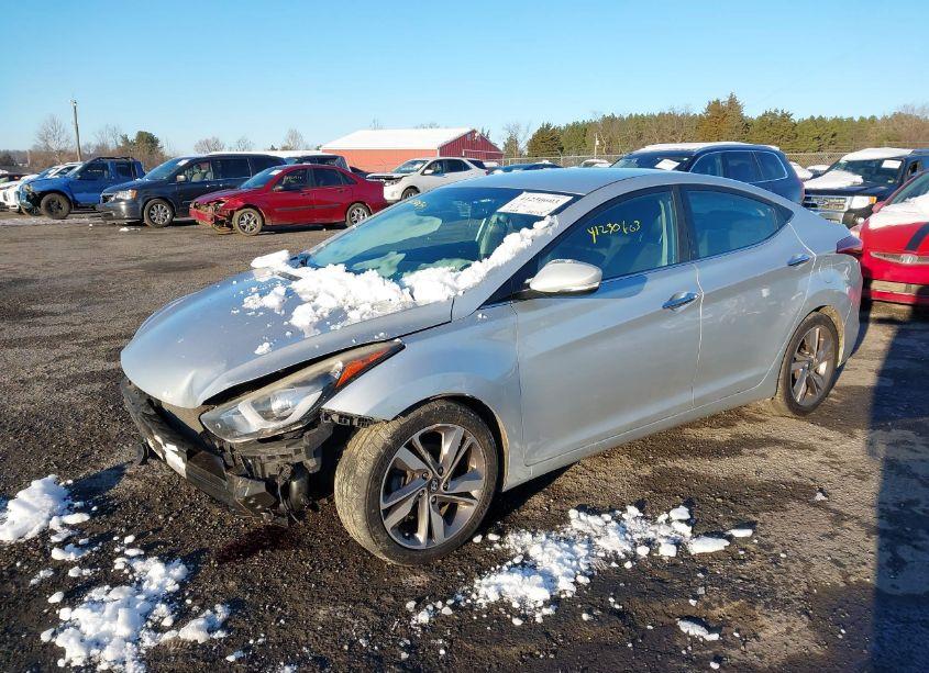 Photo 2 of 2016 Hyundai Elantra LIMITED (VIN 5NPDH4AE6GH743562)