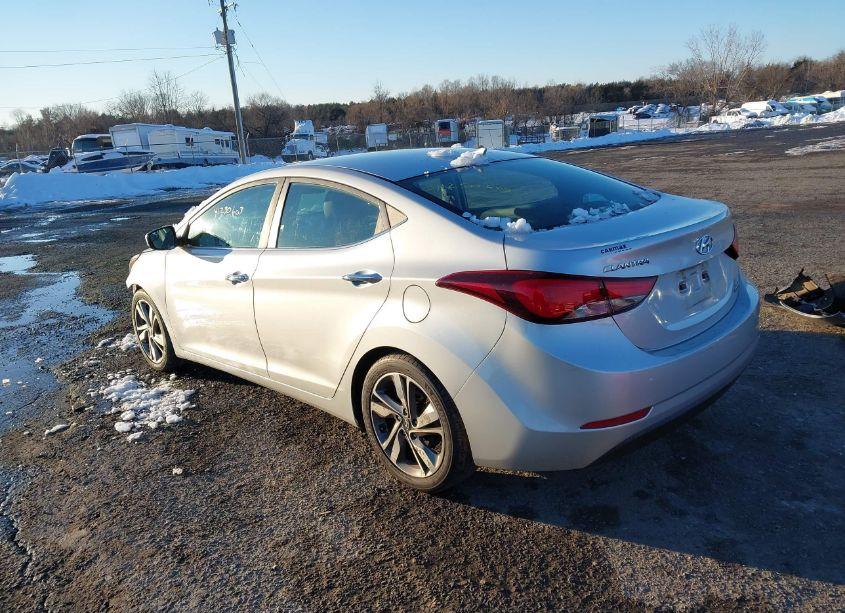 Photo 3 of 2016 Hyundai Elantra LIMITED (VIN 5NPDH4AE6GH743562)