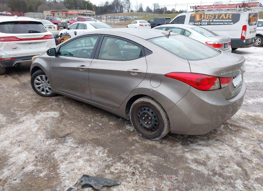 Photo 3 of 2011 Hyundai Elantra GLS (VIN 5NPDH4AE7BH031909)