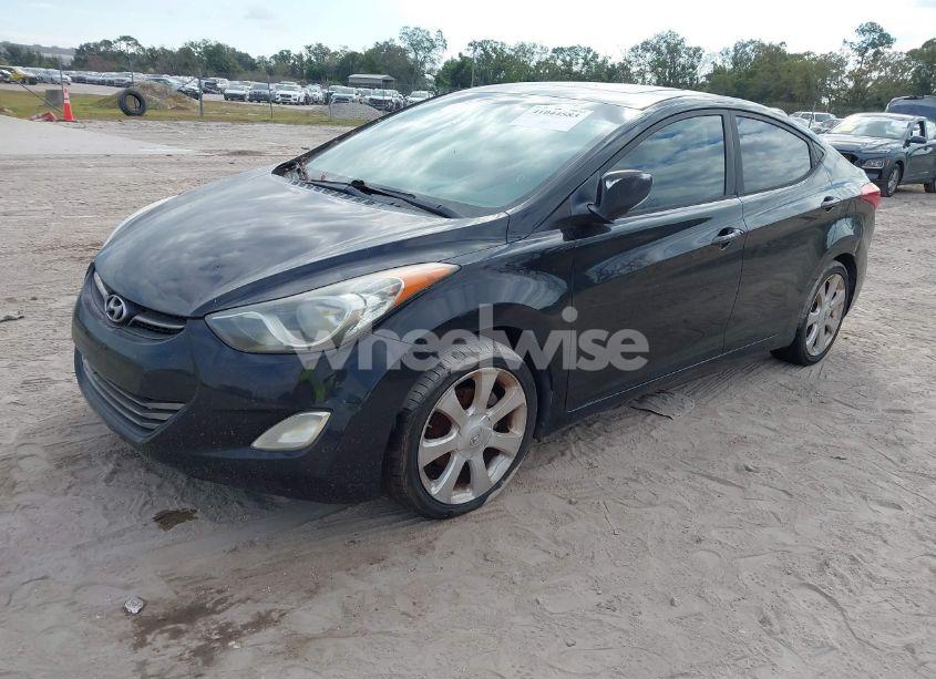 Photo 2 of 2011 Hyundai Elantra LIMITED (VIN 5NPDH4AE7BH039301)