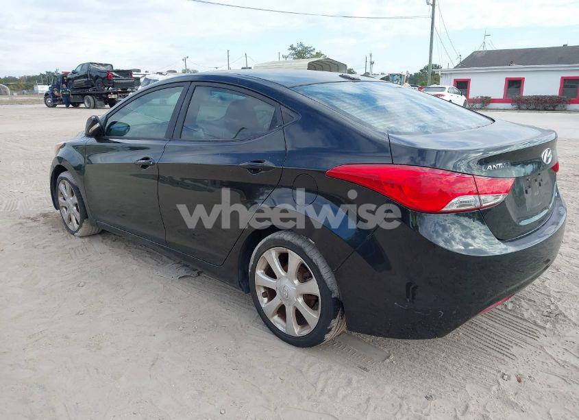 Photo 3 of 2011 Hyundai Elantra LIMITED (VIN 5NPDH4AE7BH039301)