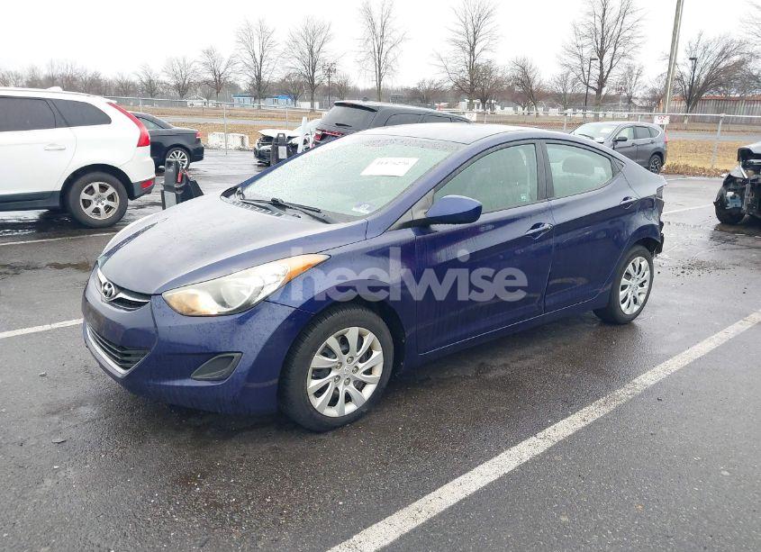 Photo 2 of 2011 Hyundai Elantra GLS (VIN 5NPDH4AE7BH040836)