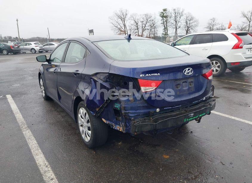 Photo 6 of 2011 Hyundai Elantra GLS (VIN 5NPDH4AE7BH040836)