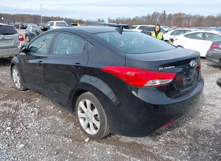Photo 3 of 2011 Hyundai Elantra LIMITED (VIN 5NPDH4AE7BH050217)