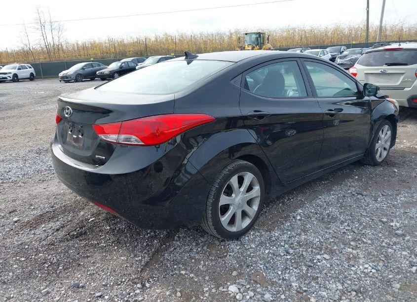 Photo 4 of 2011 Hyundai Elantra LIMITED (VIN 5NPDH4AE7BH050217)