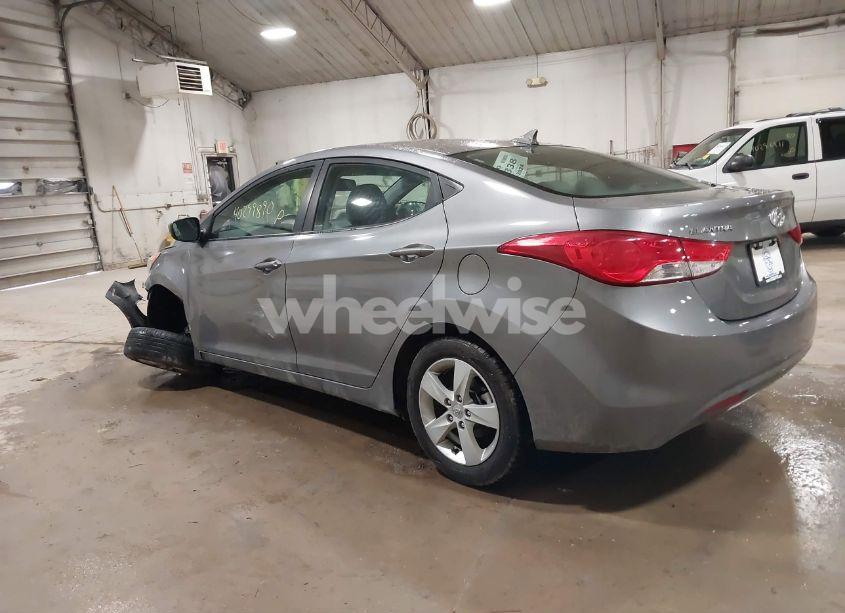 Photo 3 of 2012 Hyundai Elantra GLS (VIN 5NPDH4AE7CH065978)