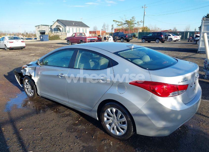 Photo 3 of 2012 Hyundai Elantra GLS (VIN 5NPDH4AE7CH077127)