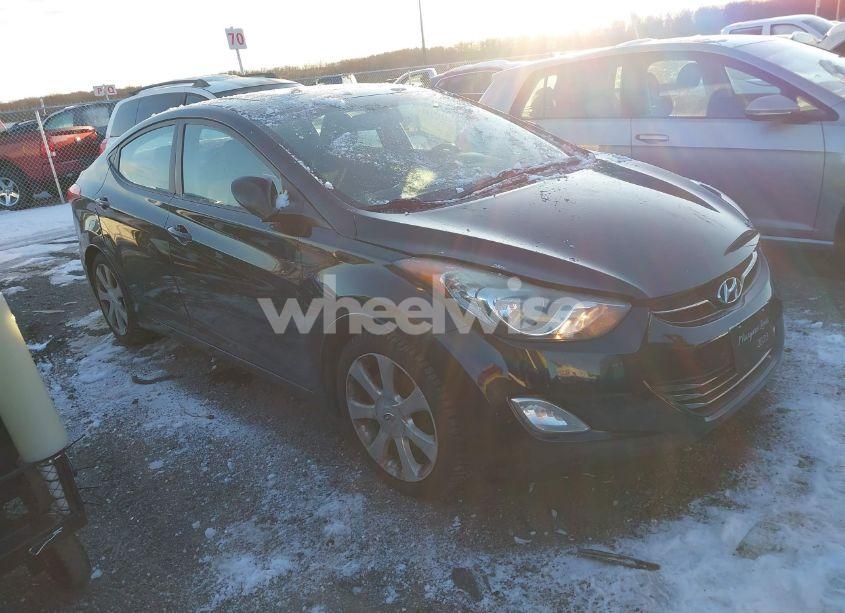 2012 Hyundai Elantra LIMITED (VIN 5NPDH4AE7CH097779) main photo
