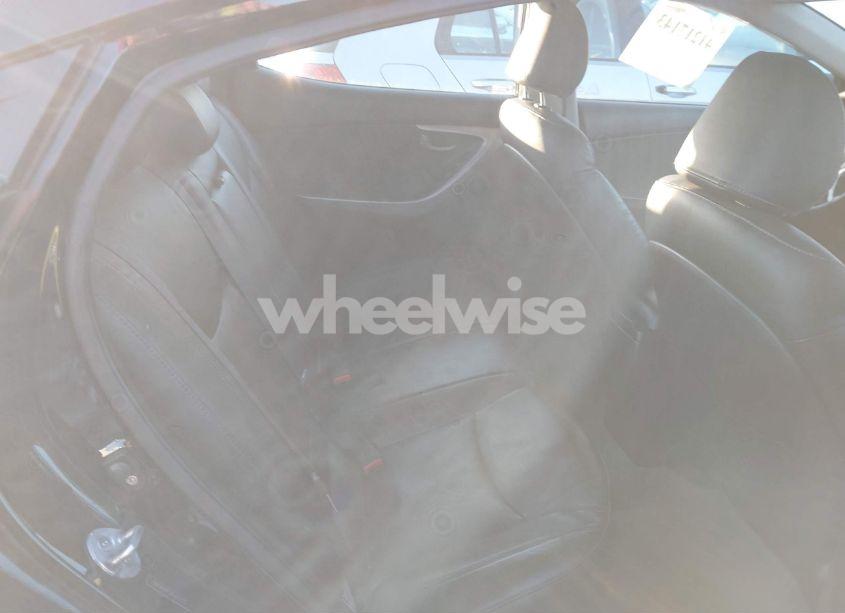 Photo 8 of 2012 Hyundai Elantra LIMITED (VIN 5NPDH4AE7CH097779)