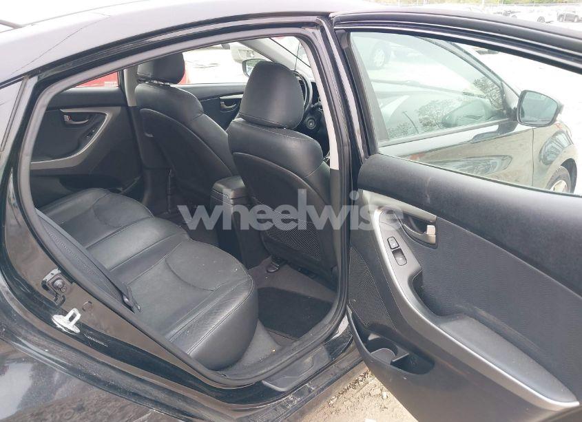 Photo 8 of 2012 Hyundai Elantra LIMITED (VIN 5NPDH4AE7CH112510)