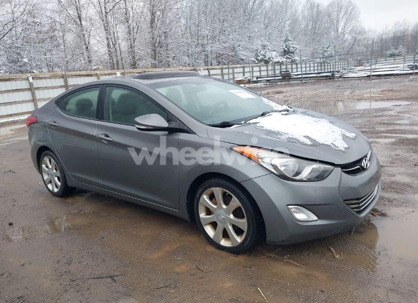 2012 Hyundai Elantra LIMITED (VIN 5NPDH4AE7CH120218) main photo