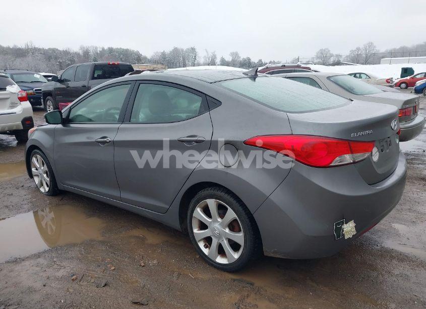 Photo 3 of 2012 Hyundai Elantra LIMITED (VIN 5NPDH4AE7CH120218)