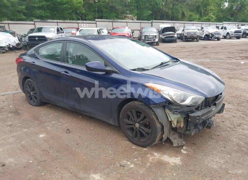 2012 Hyundai Elantra GLS (VIN 5NPDH4AE7CH124298) main photo