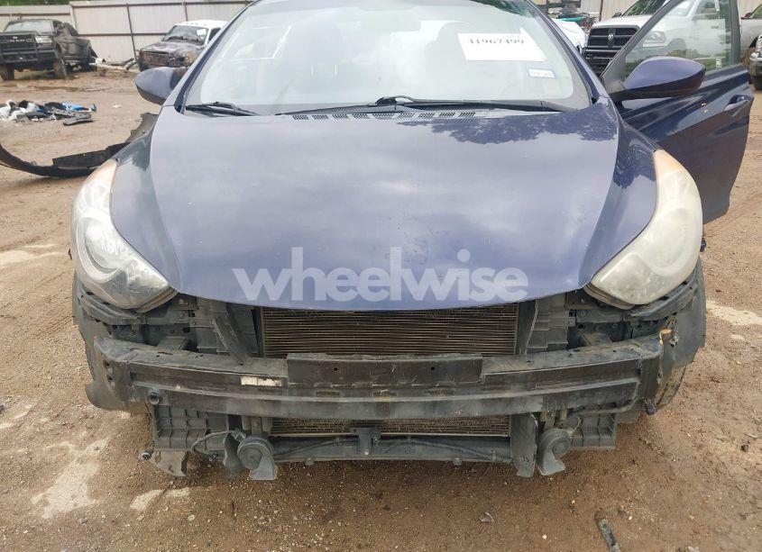 Photo 6 of 2012 Hyundai Elantra GLS (VIN 5NPDH4AE7CH124298)