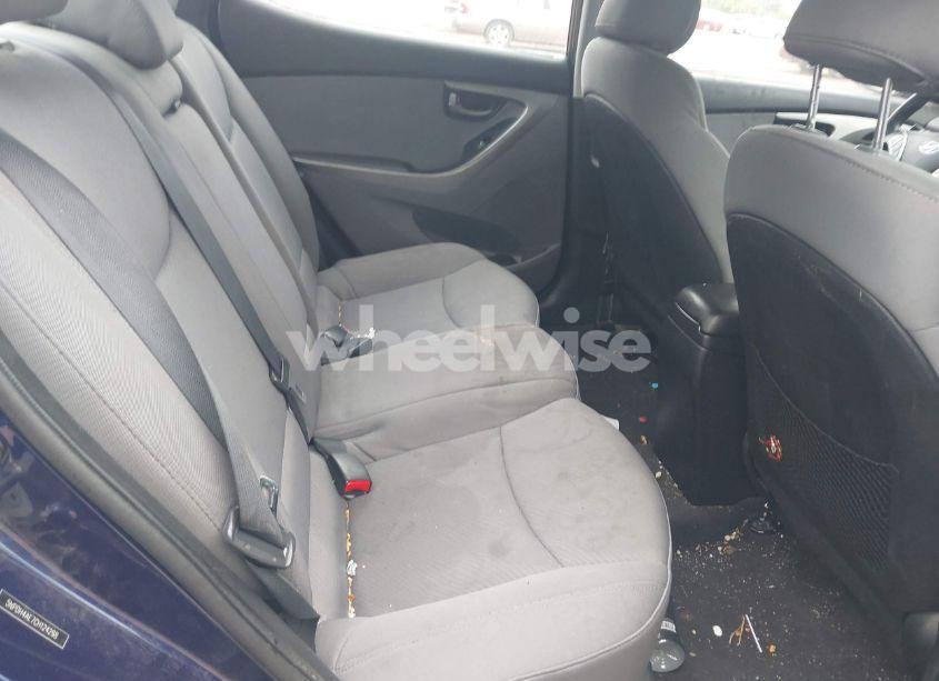 Photo 8 of 2012 Hyundai Elantra GLS (VIN 5NPDH4AE7CH124298)