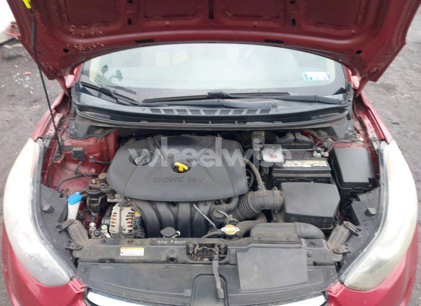 Photo 10 of 2013 Hyundai Elantra GLS (VIN 5NPDH4AE7DH185314)