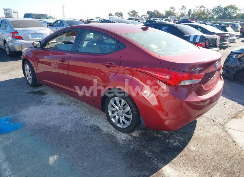 Photo 3 of 2013 Hyundai Elantra GLS (VIN 5NPDH4AE7DH194174)