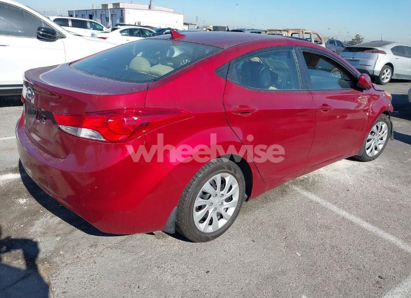 Photo 4 of 2013 Hyundai Elantra GLS (VIN 5NPDH4AE7DH194174)