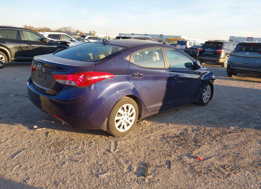 Photo 4 of 2013 Hyundai Elantra GLS (VIN 5NPDH4AE7DH196877)