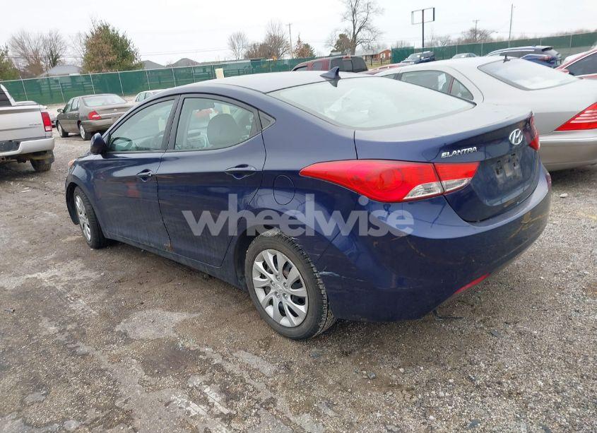 Photo 3 of 2013 Hyundai Elantra GLS (VIN 5NPDH4AE7DH199987)