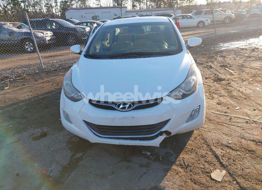 Photo 12 of 2013 Hyundai Elantra GLS (VIN 5NPDH4AE7DH204654)