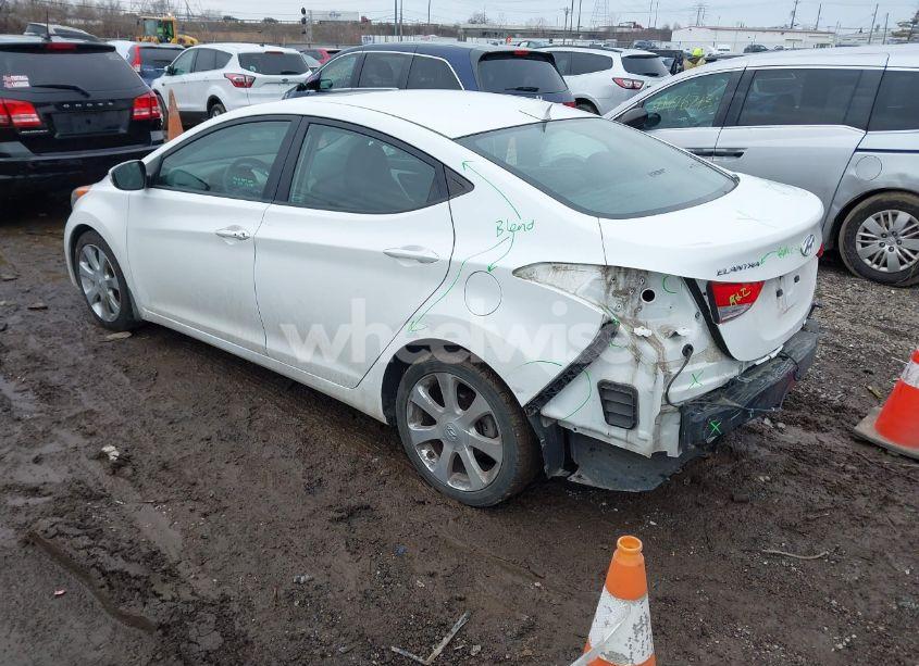 Photo 3 of 2013 Hyundai Elantra LIMITED (VIN 5NPDH4AE7DH231885)