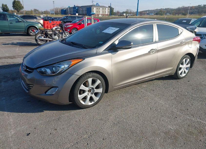 Photo 2 of 2013 Hyundai Elantra LIMITED (VIN 5NPDH4AE7DH239386)