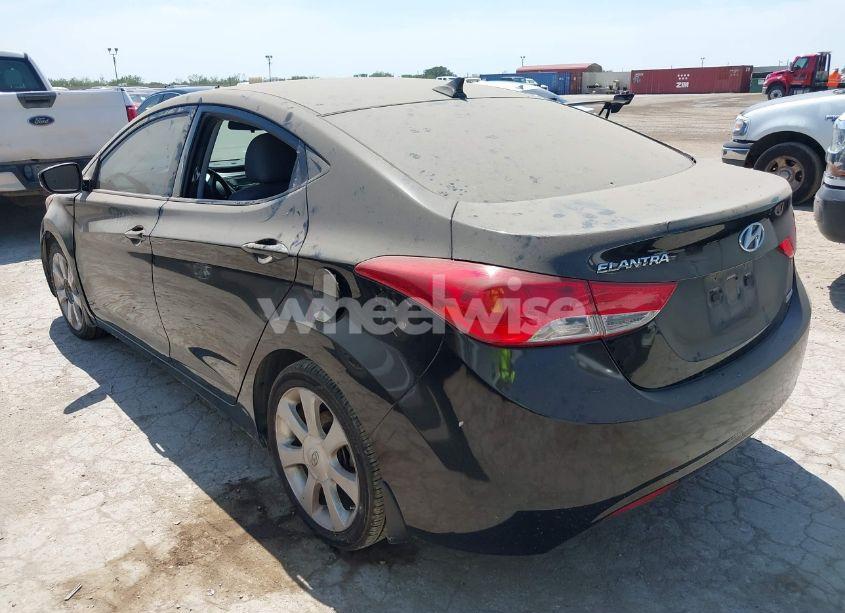 Photo 3 of 2013 Hyundai Elantra LIMITED (VIN 5NPDH4AE7DH244104)
