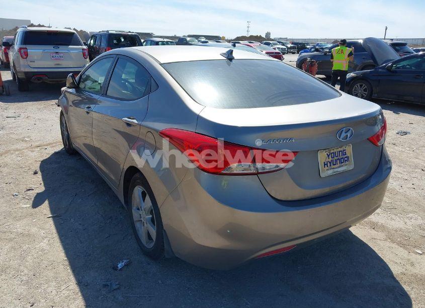 Photo 3 of 2013 Hyundai Elantra GLS (VIN 5NPDH4AE7DH262893)