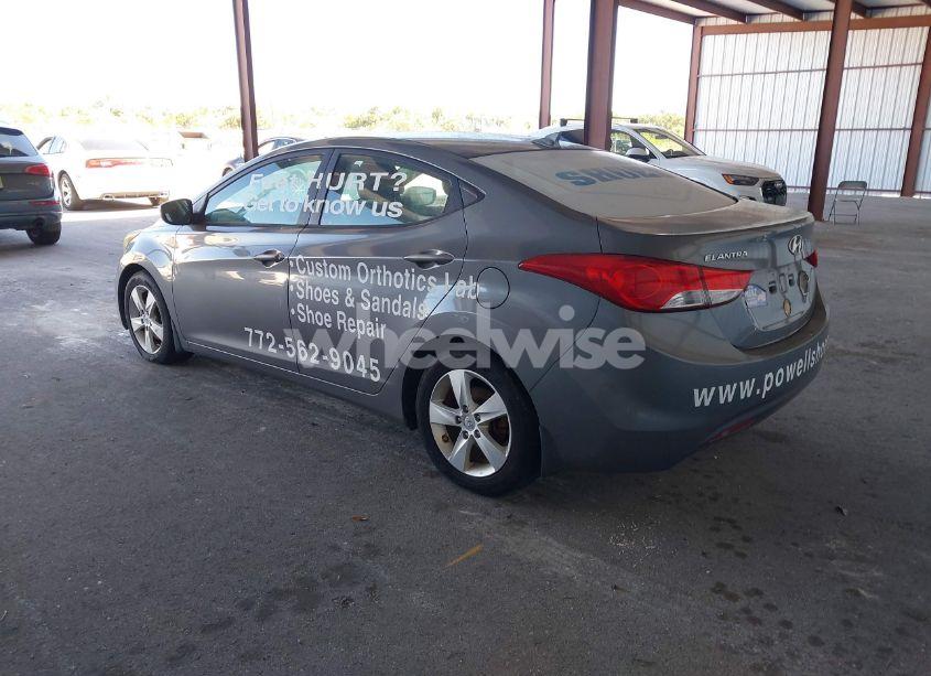 Photo 3 of 2013 Hyundai Elantra GLS (VIN 5NPDH4AE7DH297711)