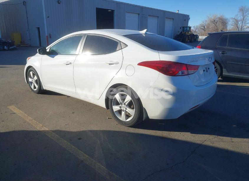 Photo 3 of 2013 Hyundai Elantra GLS (VIN 5NPDH4AE7DH307637)