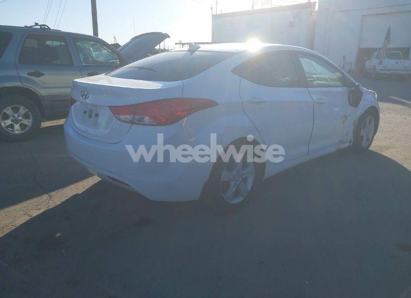 Photo 4 of 2013 Hyundai Elantra GLS (VIN 5NPDH4AE7DH307637)