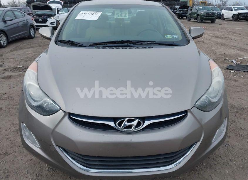 Photo 12 of 2013 Hyundai Elantra GLS (VIN 5NPDH4AE7DH310795)