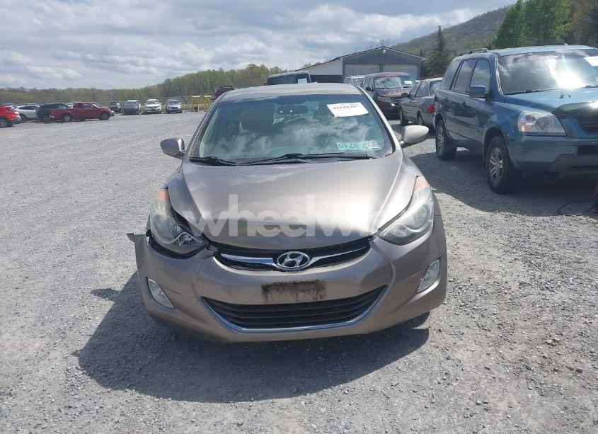Photo 12 of 2013 Hyundai Elantra GLS (VIN 5NPDH4AE7DH313633)