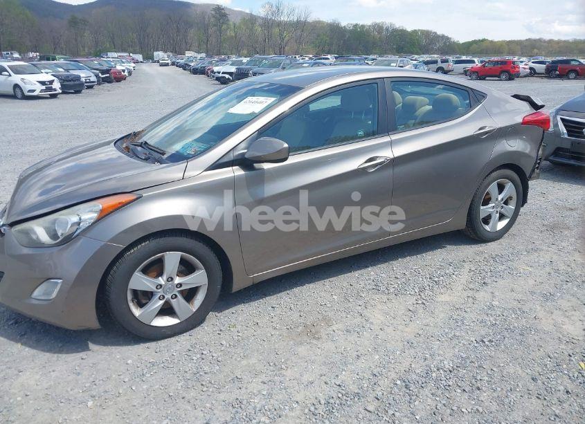 Photo 2 of 2013 Hyundai Elantra GLS (VIN 5NPDH4AE7DH313633)