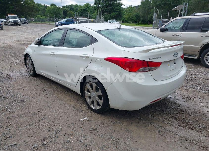 Photo 3 of 2013 Hyundai Elantra LIMITED (VIN 5NPDH4AE7DH323062)