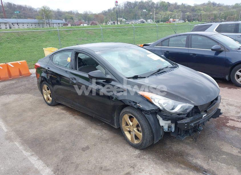 2013 Hyundai Elantra GLS (VIN 5NPDH4AE7DH343411) main photo