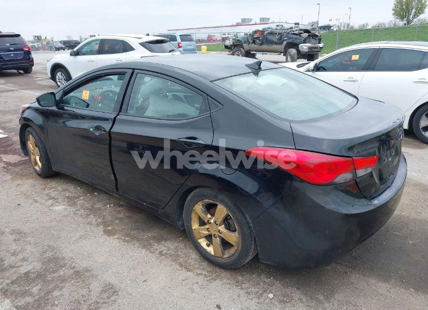 Photo 3 of 2013 Hyundai Elantra GLS (VIN 5NPDH4AE7DH343411)