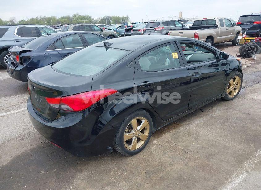 Photo 4 of 2013 Hyundai Elantra GLS (VIN 5NPDH4AE7DH343411)