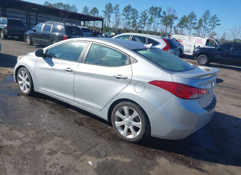 Photo 3 of 2013 Hyundai Elantra LIMITED (VIN 5NPDH4AE7DH350780)