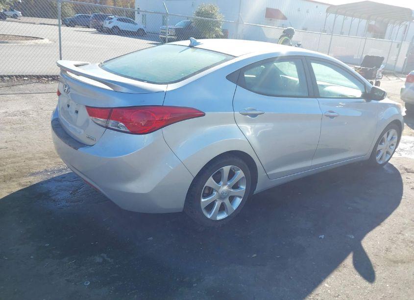 Photo 4 of 2013 Hyundai Elantra LIMITED (VIN 5NPDH4AE7DH350780)