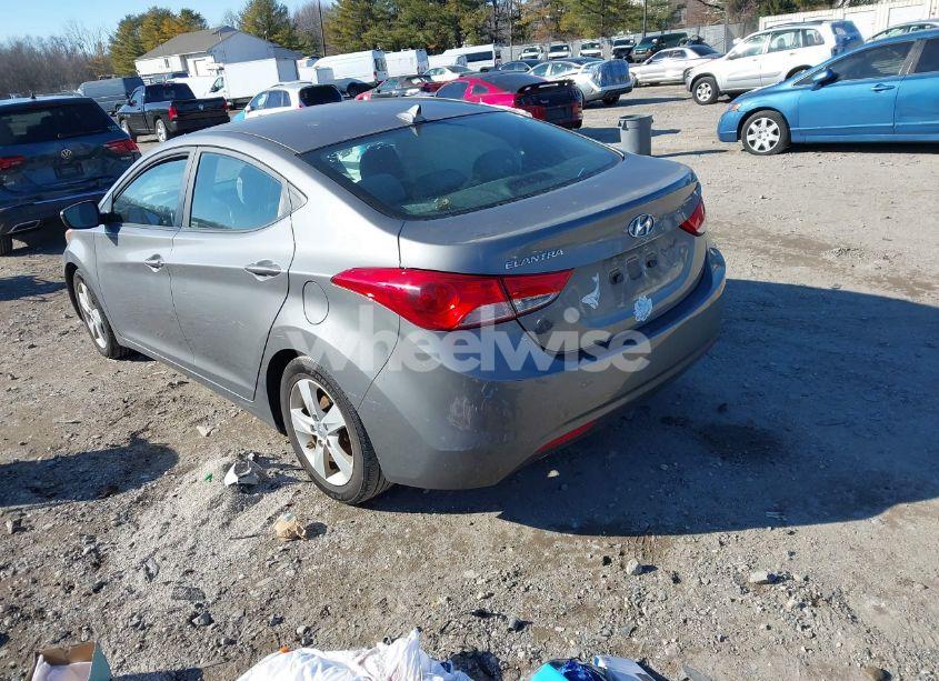 Photo 3 of 2013 Hyundai Elantra GLS (VIN 5NPDH4AE7DH377297)