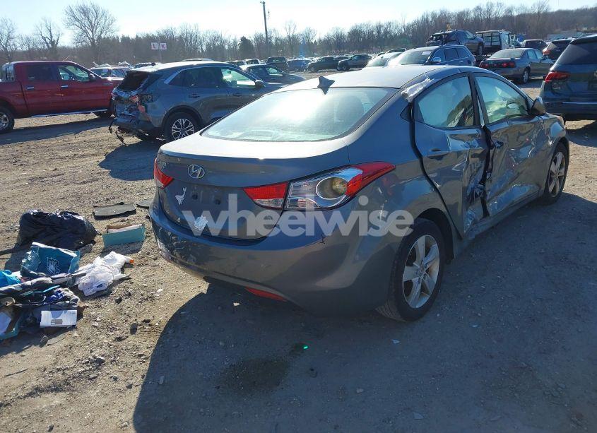 Photo 4 of 2013 Hyundai Elantra GLS (VIN 5NPDH4AE7DH377297)