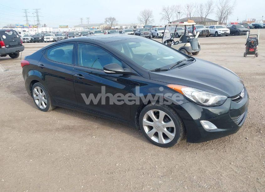 2013 Hyundai Elantra LIMITED (VIN 5NPDH4AE7DH382855) main photo