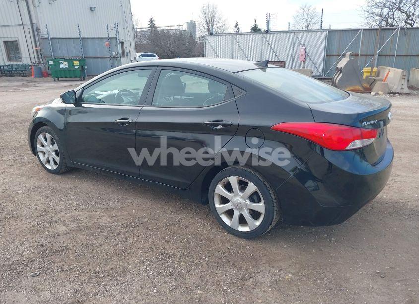 Photo 3 of 2013 Hyundai Elantra LIMITED (VIN 5NPDH4AE7DH382855)
