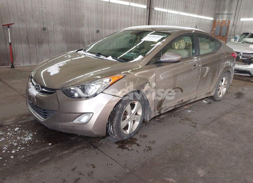 Photo 2 of 2013 Hyundai Elantra GLS (VIN 5NPDH4AE7DH390616)