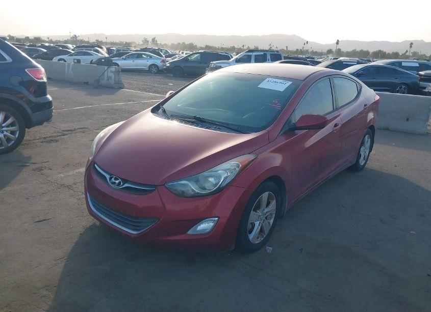 Photo 2 of 2013 Hyundai Elantra GLS (VIN 5NPDH4AE7DH391751)