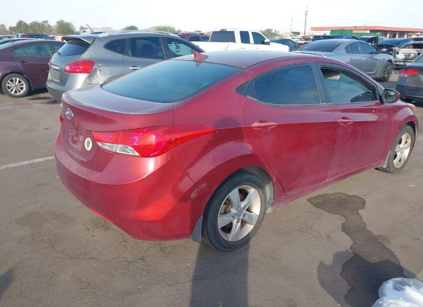 Photo 4 of 2013 Hyundai Elantra GLS (VIN 5NPDH4AE7DH391751)