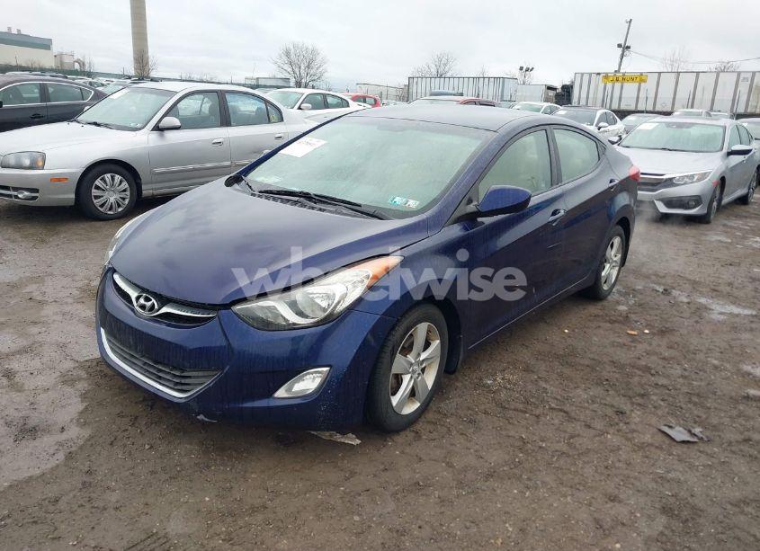 Photo 2 of 2013 Hyundai Elantra GLS (VIN 5NPDH4AE7DH413800)